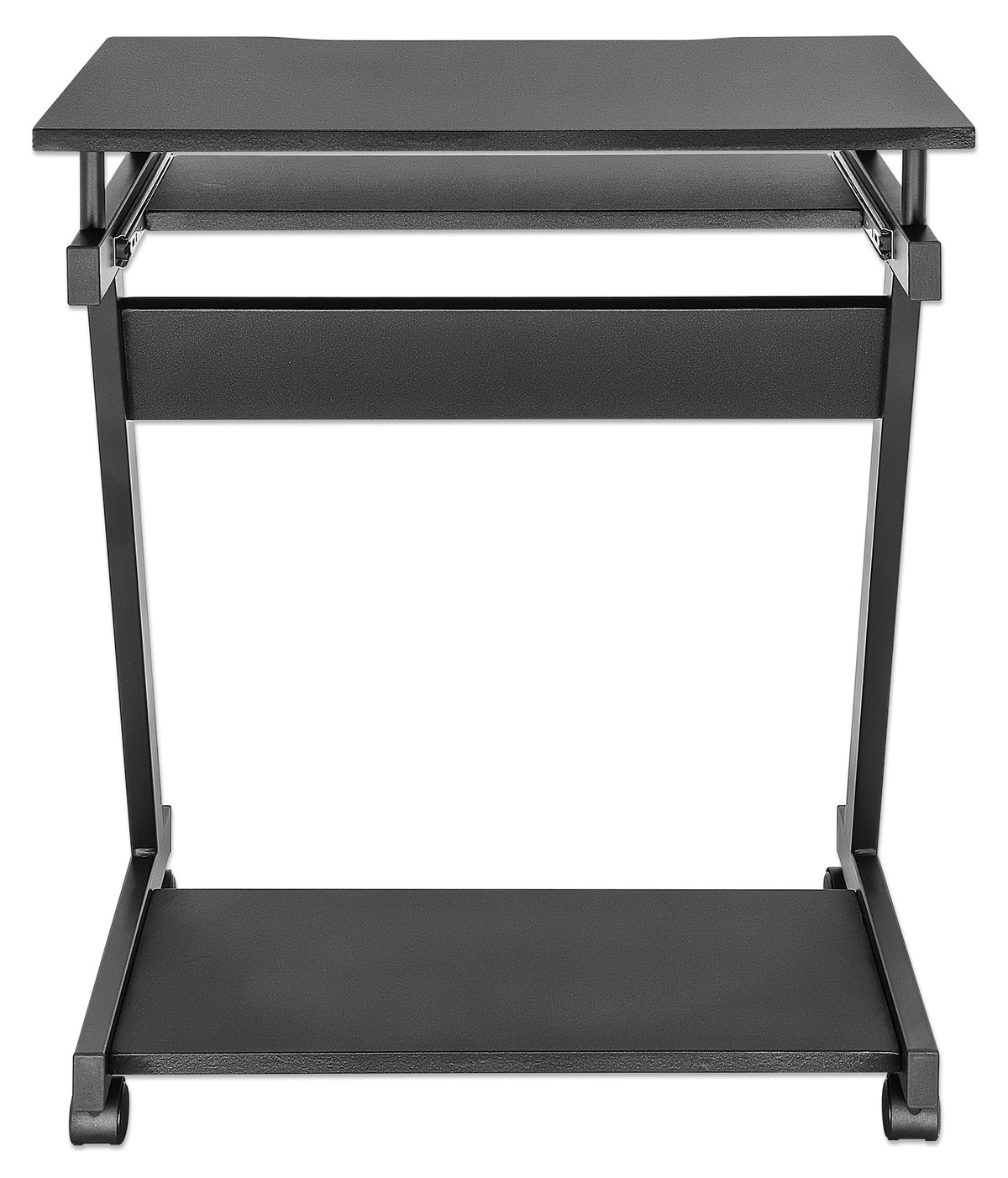 Compact Computer Desk with Slide-out Keyboard Tray Image 8