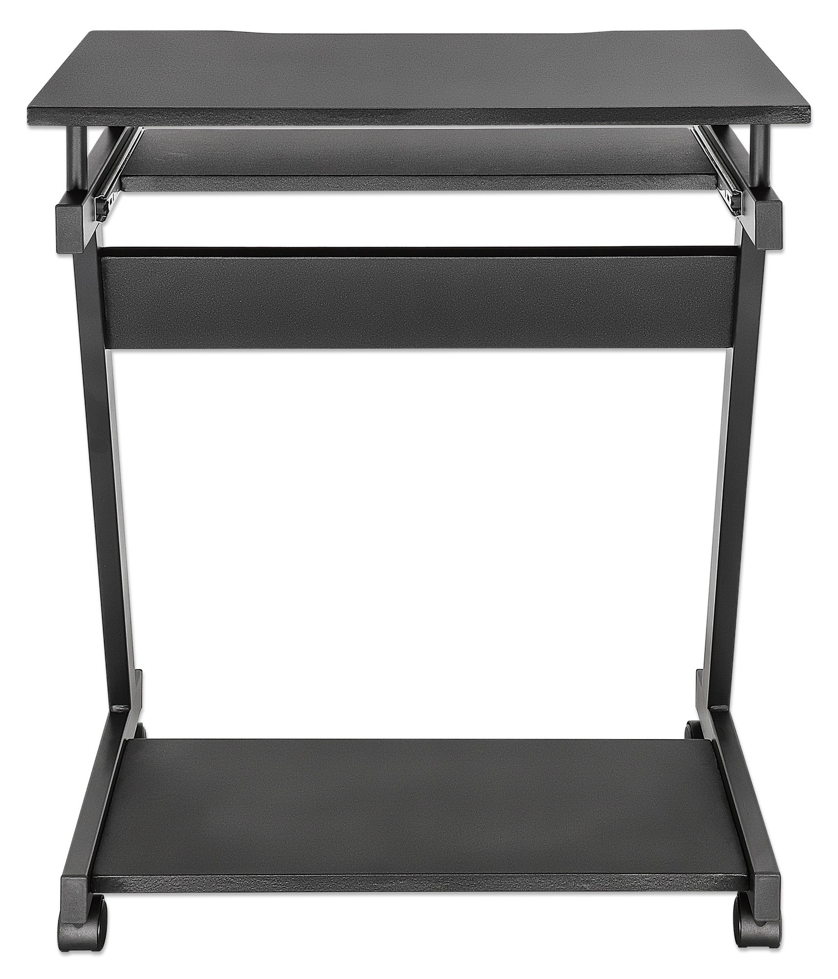 Compact Computer Desk with Slide-out Keyboard Tray Image 8