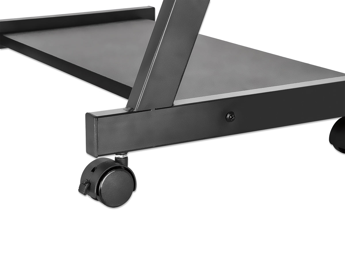 Compact Computer Desk with Slide-out Keyboard Tray Image 10