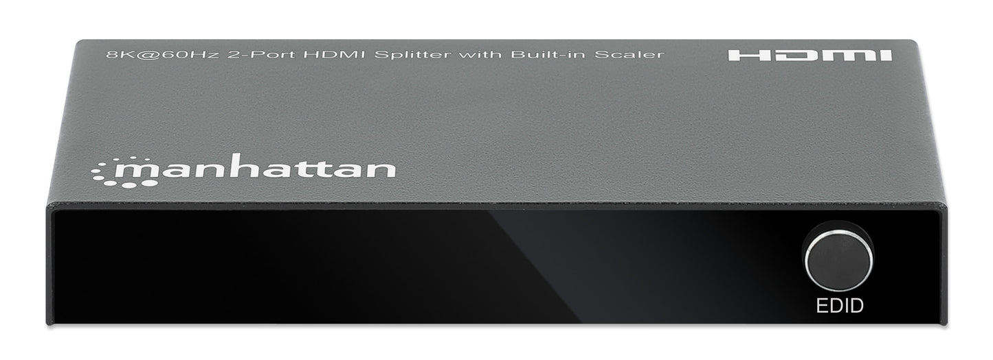 8K@60Hz 2-Port HDMI Splitter with Built-in Scaler Image 3