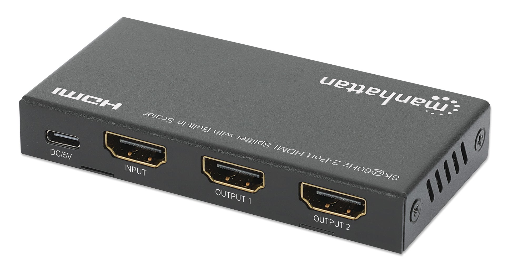 8K@60Hz 2-Port HDMI Splitter with Built-in Scaler Image 4
