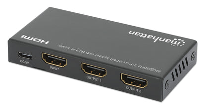 8K@60Hz 2-Port HDMI Splitter with Built-in Scaler Image 4