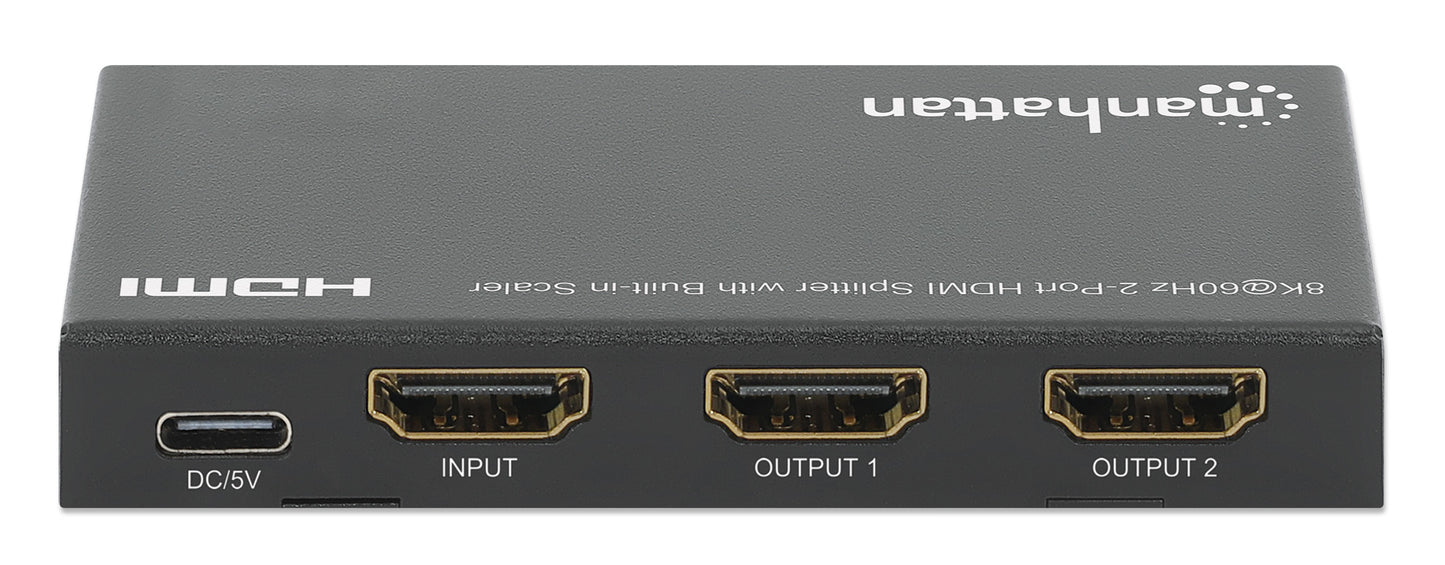 8K@60Hz 2-Port HDMI Splitter with Built-in Scaler Image 6