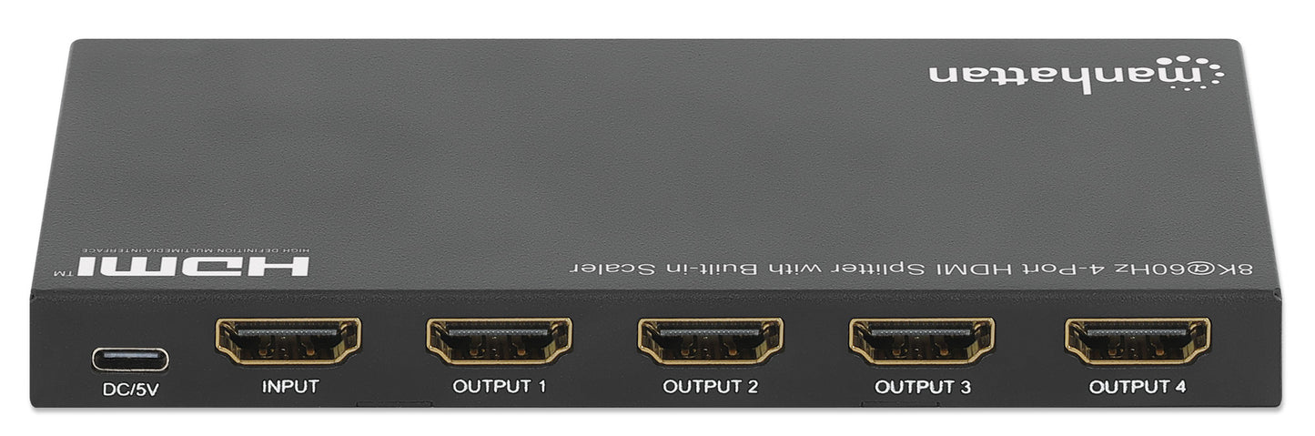 8K@60Hz 4-Port HDMI Splitter with Built-in Scaler Image 6
