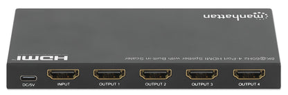 8K@60Hz 4-Port HDMI Splitter with Built-in Scaler Image 6