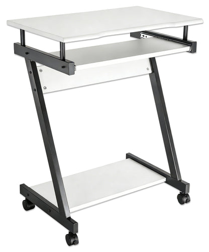Compact Computer Desk with Slide-out Keyboard Tray Image 3