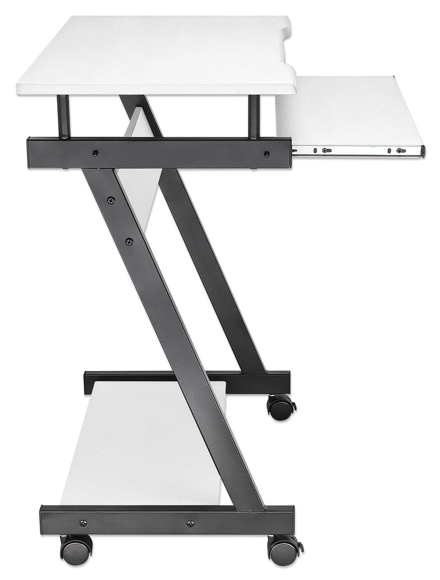 Compact Computer Desk with Slide-out Keyboard Tray Image 6