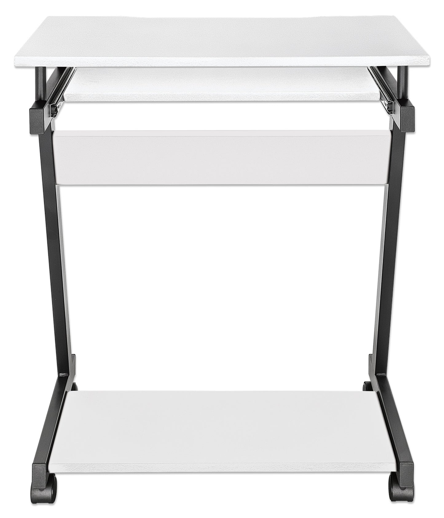 Compact Computer Desk with Slide-out Keyboard Tray Image 7
