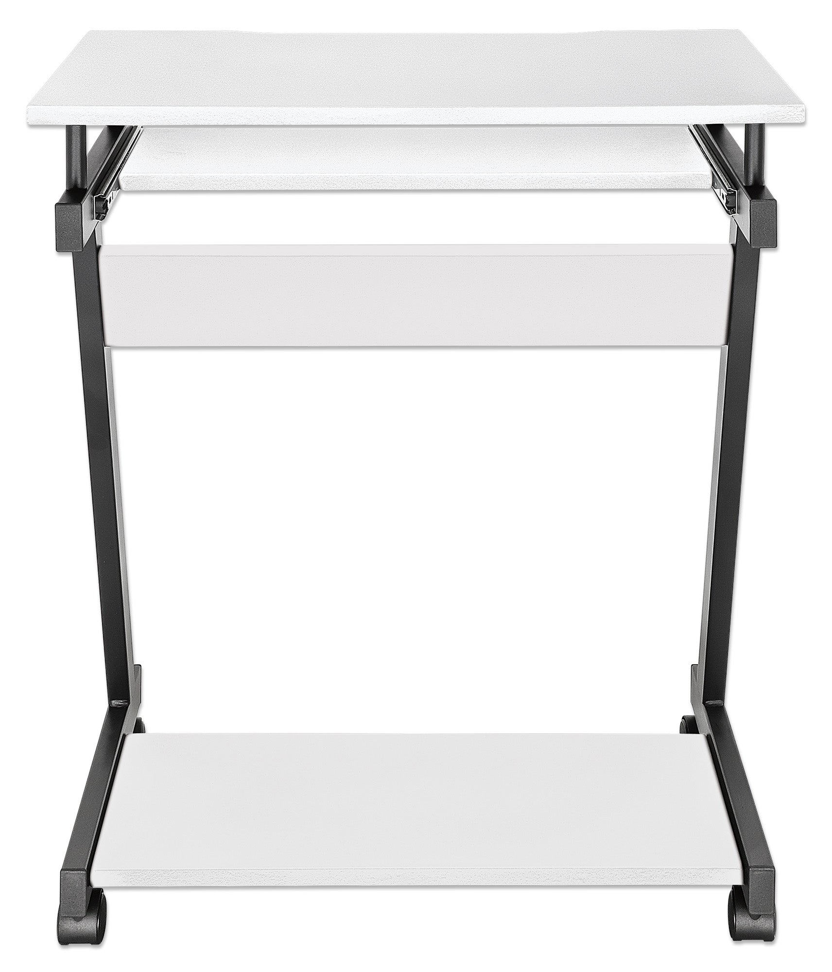 Compact Computer Desk with Slide-out Keyboard Tray Image 7