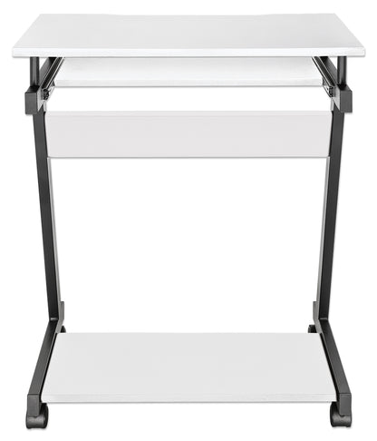 Compact Computer Desk with Slide-out Keyboard Tray Image 7