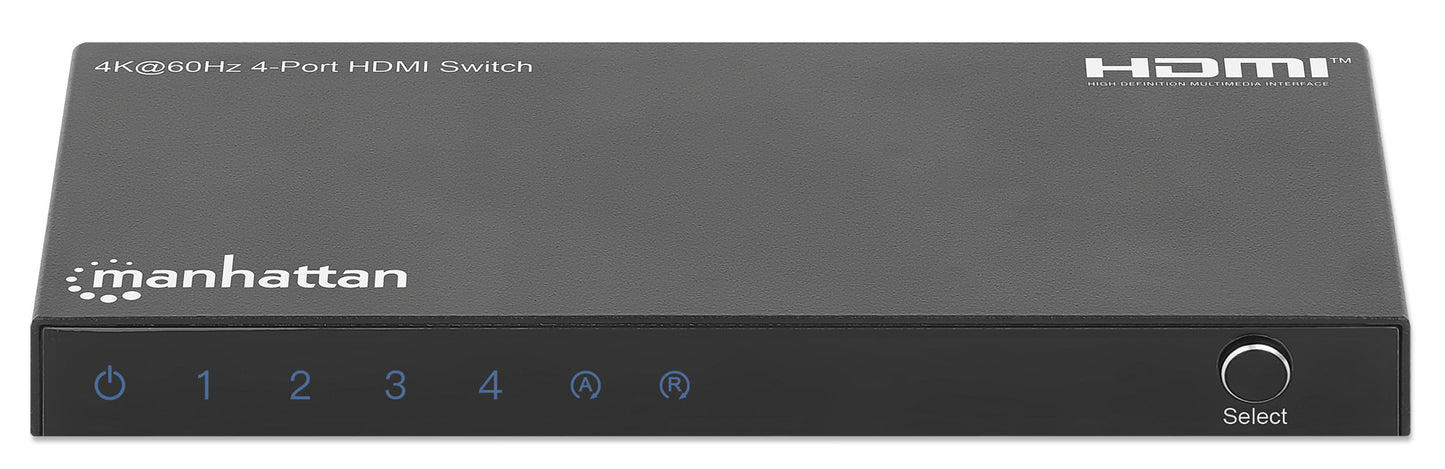 4K@60Hz 4-Port HDMI Switch Image 3