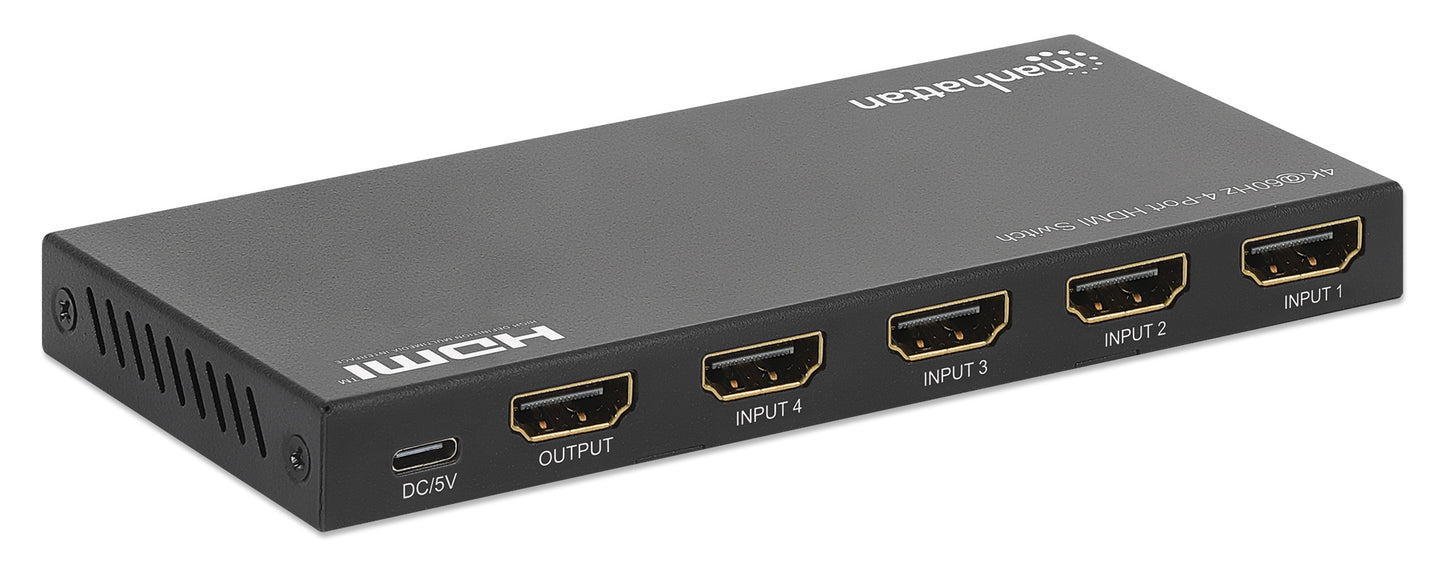 4K@60Hz 4-Port HDMI Switch Image 5