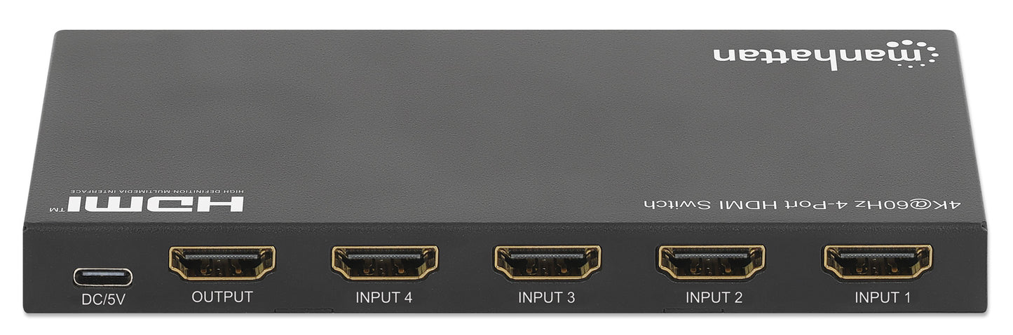 4K@60Hz 4-Port HDMI Switch Image 6