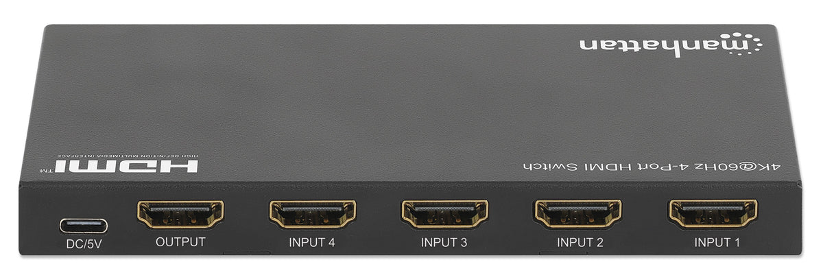 4K@60Hz 4-Port HDMI Switch Image 6