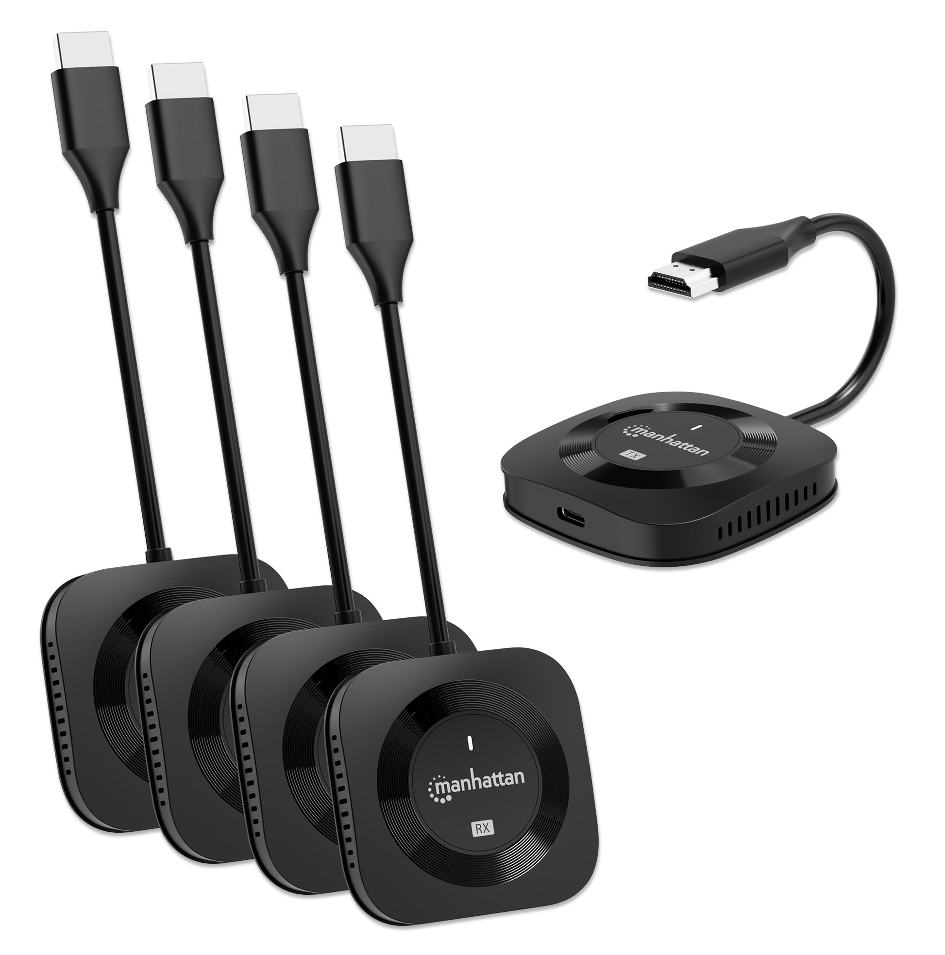 1080p Wireless HDMI Splitter / Extender Kit 1x4 Image 1