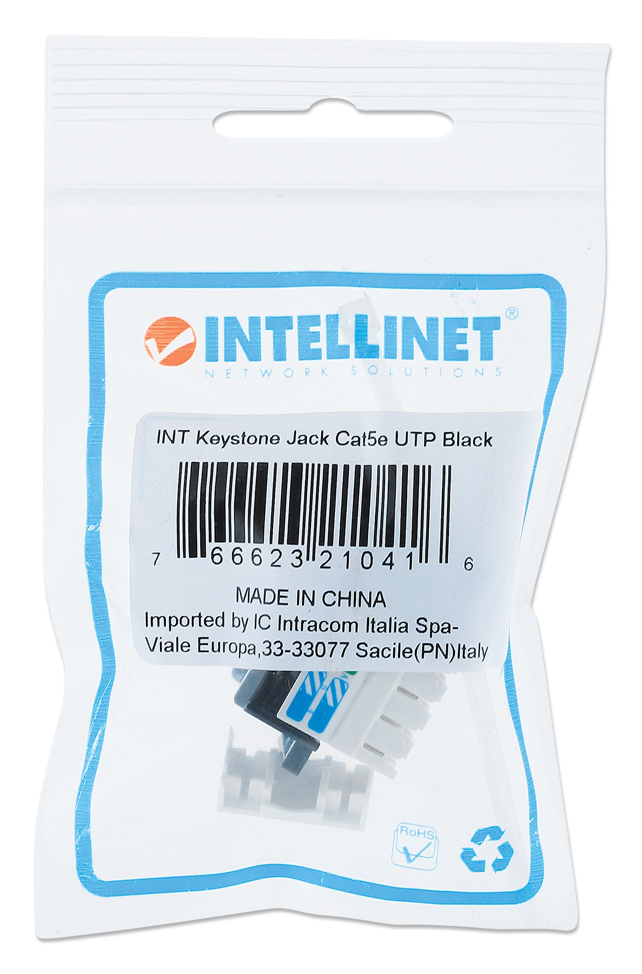 Cat5e Keystone Jack Packaging Image 2
