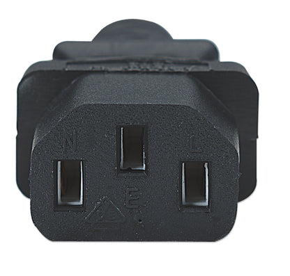 EU Power Cable C13 to CEE 7/7, 1.8 m Image 3