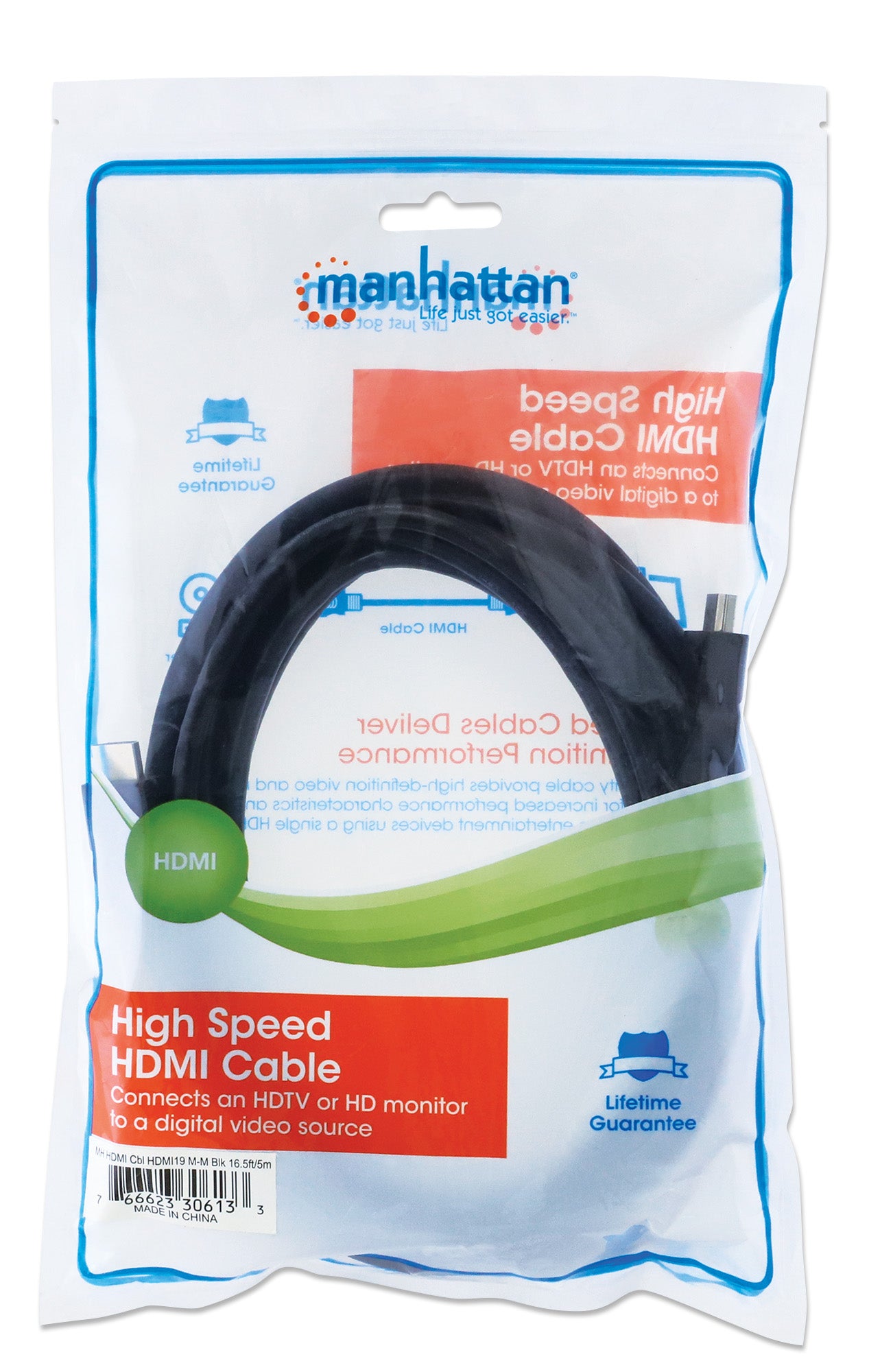 High Speed HDMI Cable Packaging Image 2