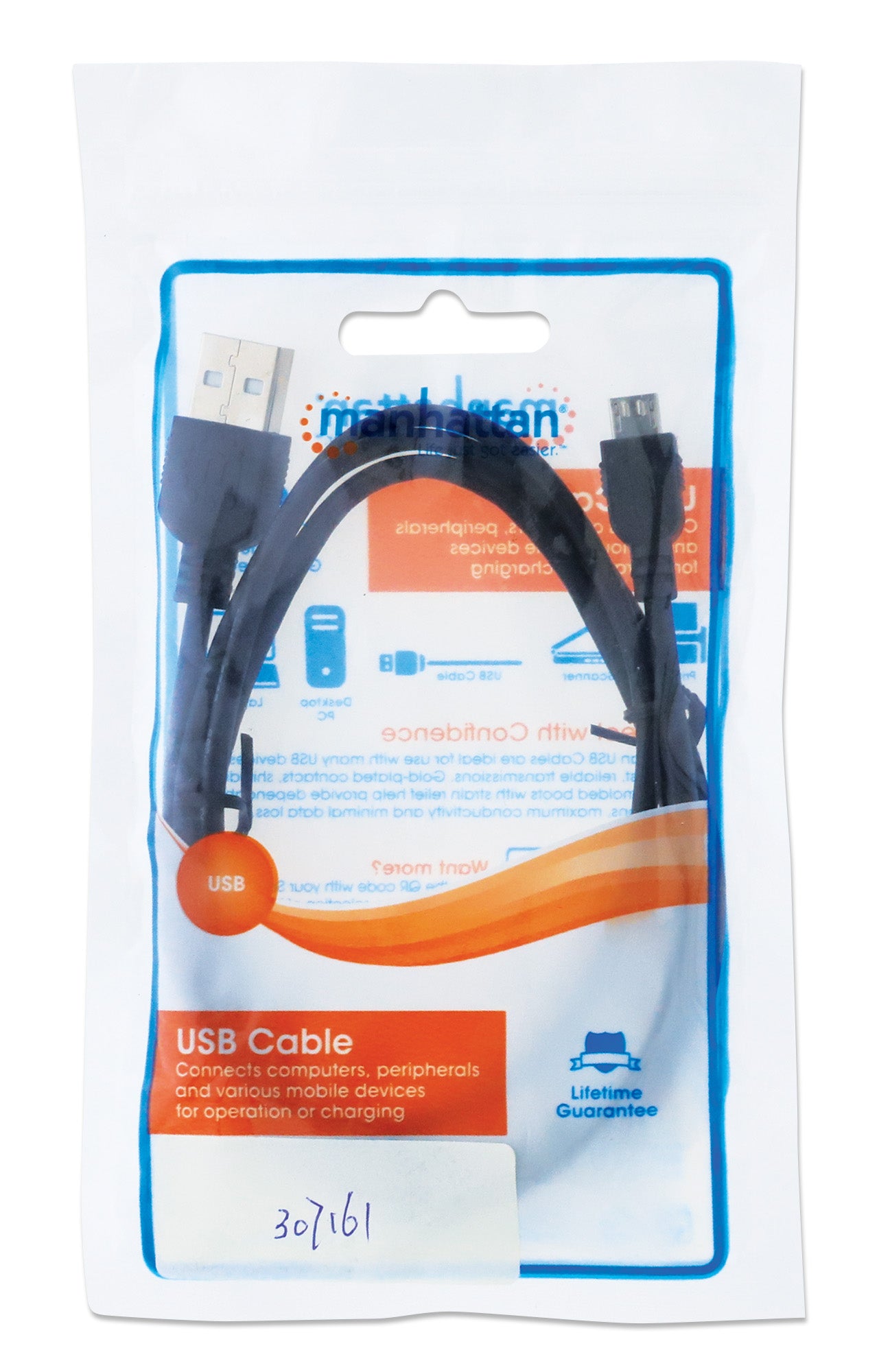 Hi-Speed USB Micro-B Device Cable Packaging Image 2