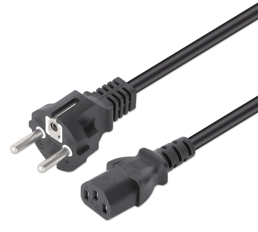 EU Power Cable C13 to CEE 7/7, 3 m Image 1