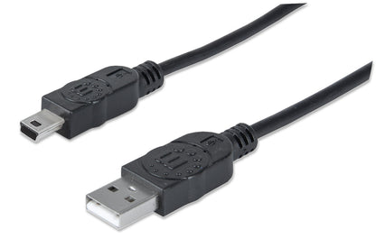 Hi-Speed USB Mini-B Device Cable Image 1