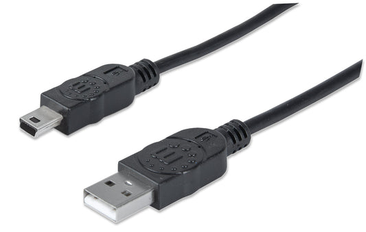 Hi-Speed USB Mini-B Device Cable Image 1