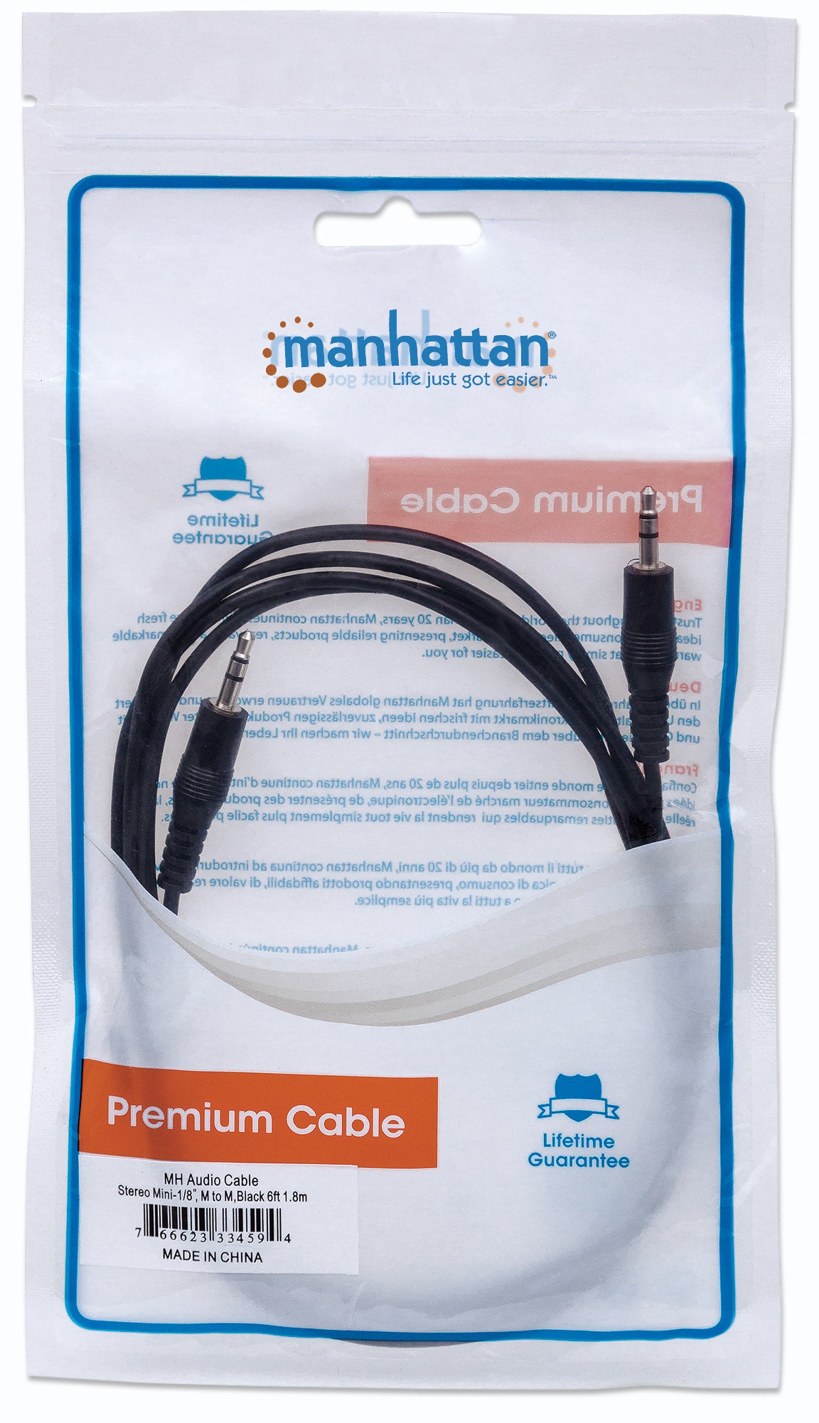 Stereo Audio Cable Packaging Image 2