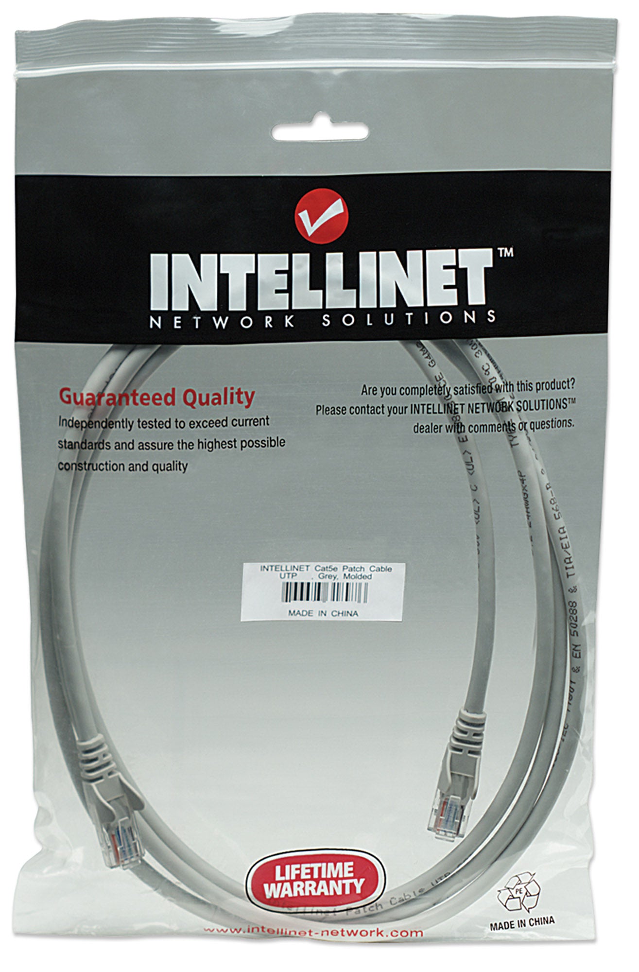Network Cable, Cat5e, UTP Packaging Image 2