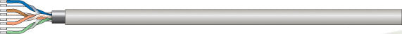 Cat6 Bulk Cable, Solid, 23 AWG Image 3