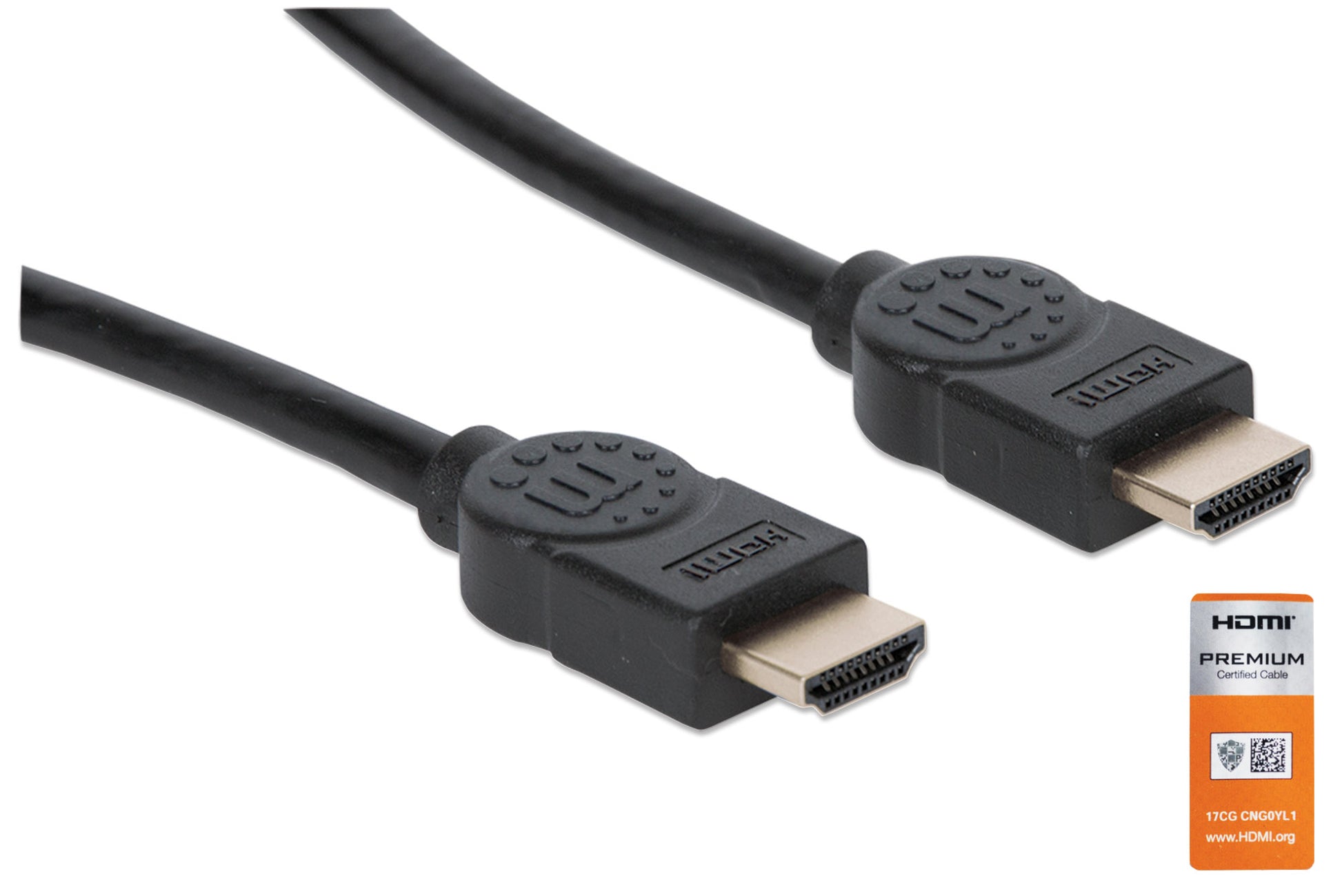 4K@60Hz Certified Premium High Speed HDMI Cable with Ethernet, 1 m (3 ft.) Image 3