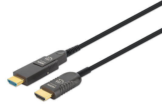 High-Speed HDMI Active Optical Cable with Detachable Connector, 30 m (100 ft.) Image 1