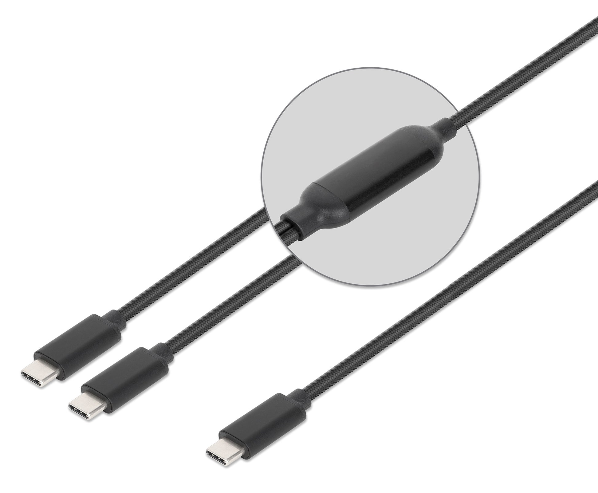 Dual USB-C Charging Cable 100 W, 2 m (7 ft.) Image 11