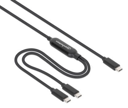 Dual USB-C Charging Cable 100 W, 2 m (7 ft.) Image 4