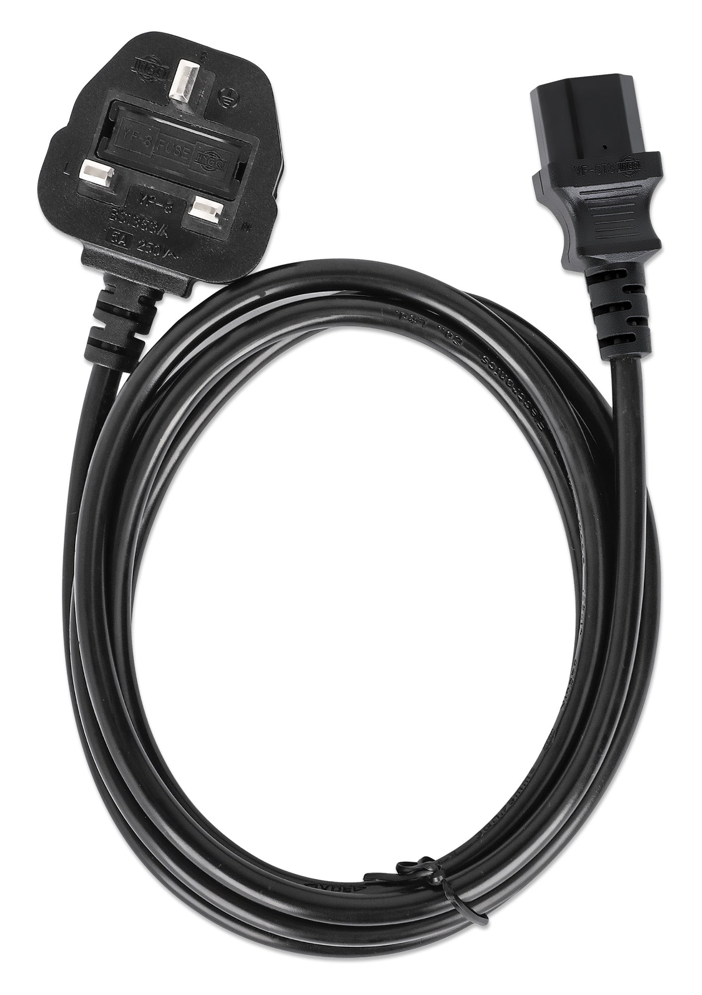 UK Power Cable C13 to BS1363, 3 m Image 5