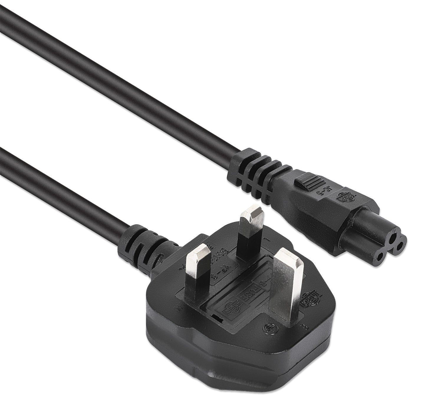 UK Power Cable C5 to BS1363, 3 m Image 2