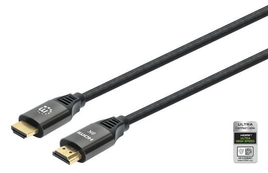 8K@60Hz Certified Ultra High Speed HDMI Cable with Ethernet, 2 m (7 ft.) Image 1