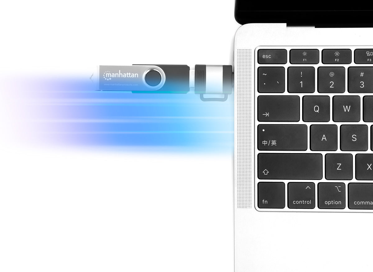 2-Piece Set: USB-C to USB-A & USB-A to USB-C Adapters Image 7