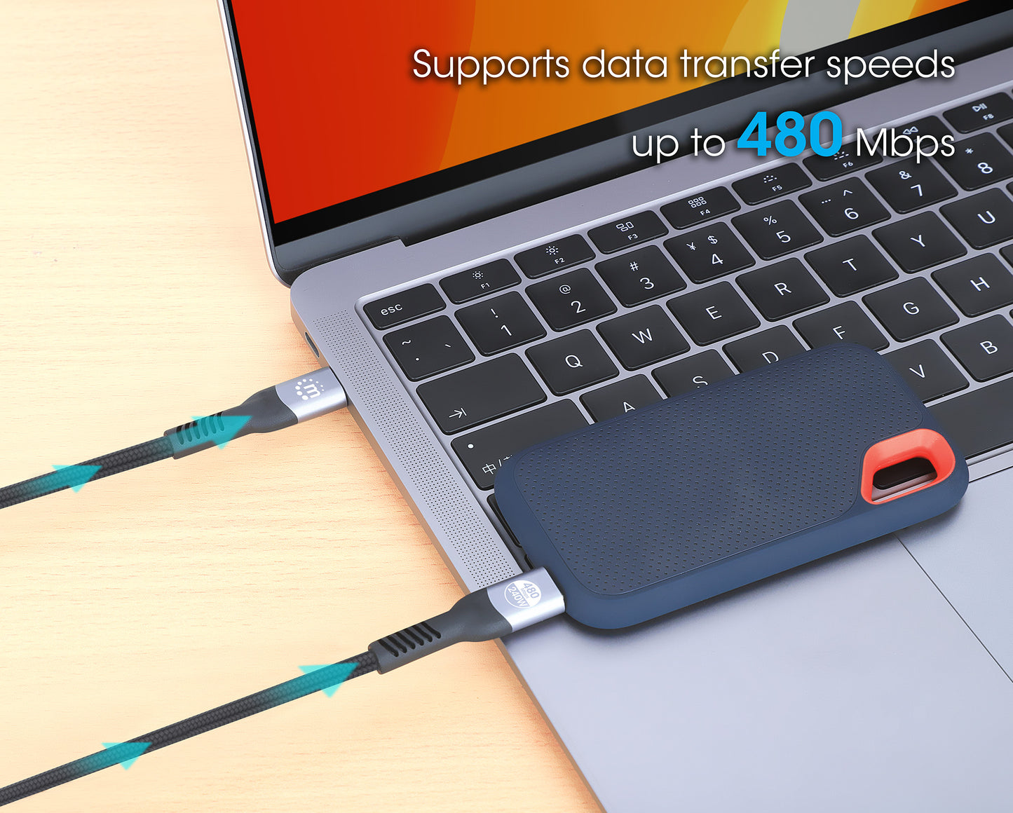 USB 2.0 Type-C EPR Charging Cable 240 W / PD 3.1 Image 8