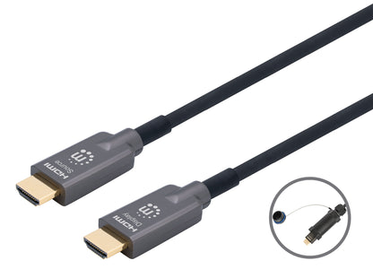 4K@60Hz Armored Outdoor High Speed HDMI Active Optical Cable Image 1