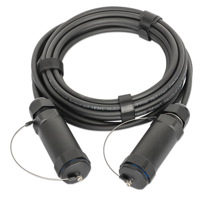 4K@60Hz Armored Outdoor High Speed HDMI Active Optical Cable with Cable Reel Image 7