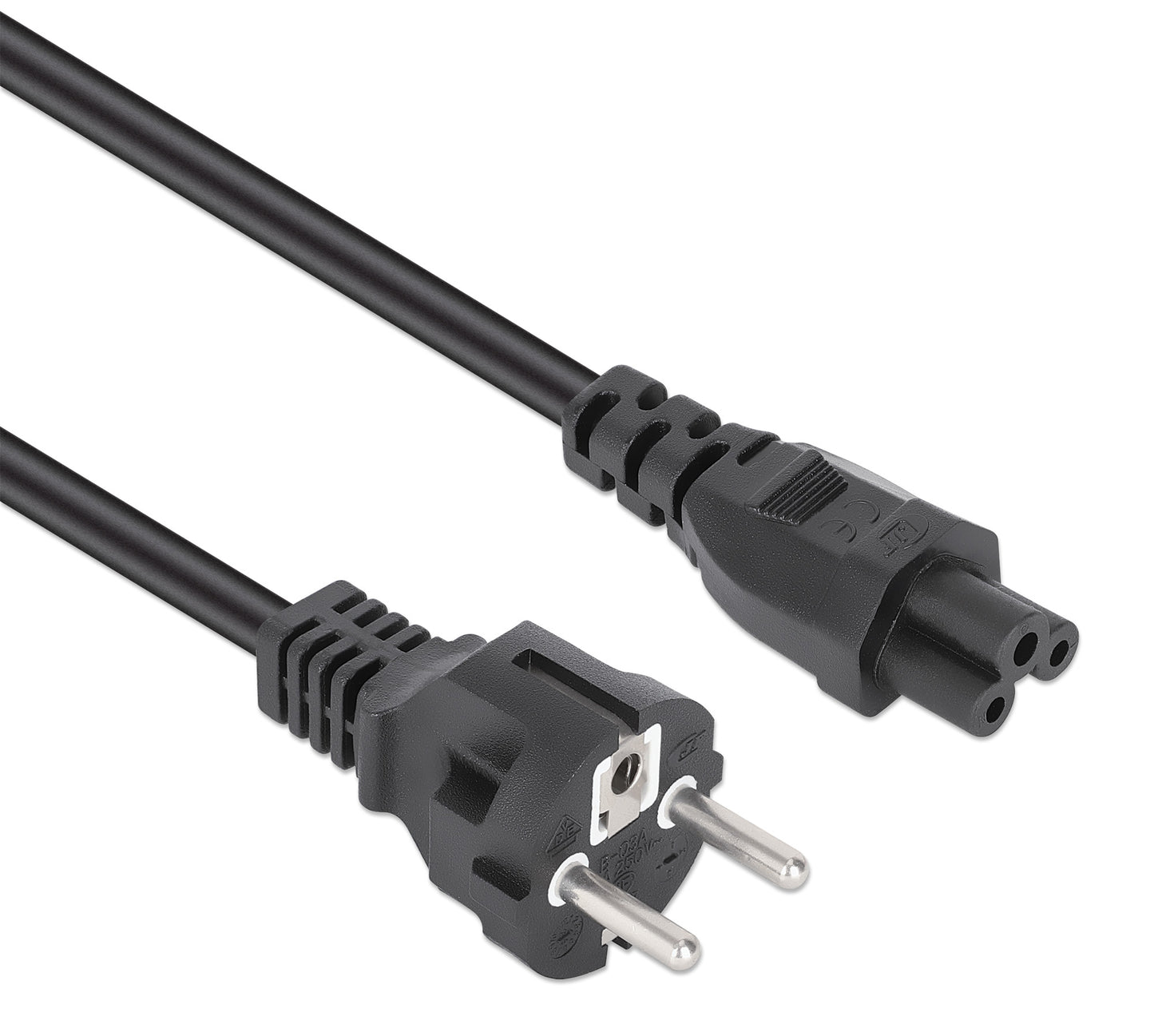 EU Power Cable C5 to CEE 7/7, 3 m Image 2