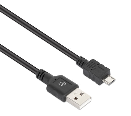 USB 2.0 Type-A to Micro-B Cable, 2 m Image 3