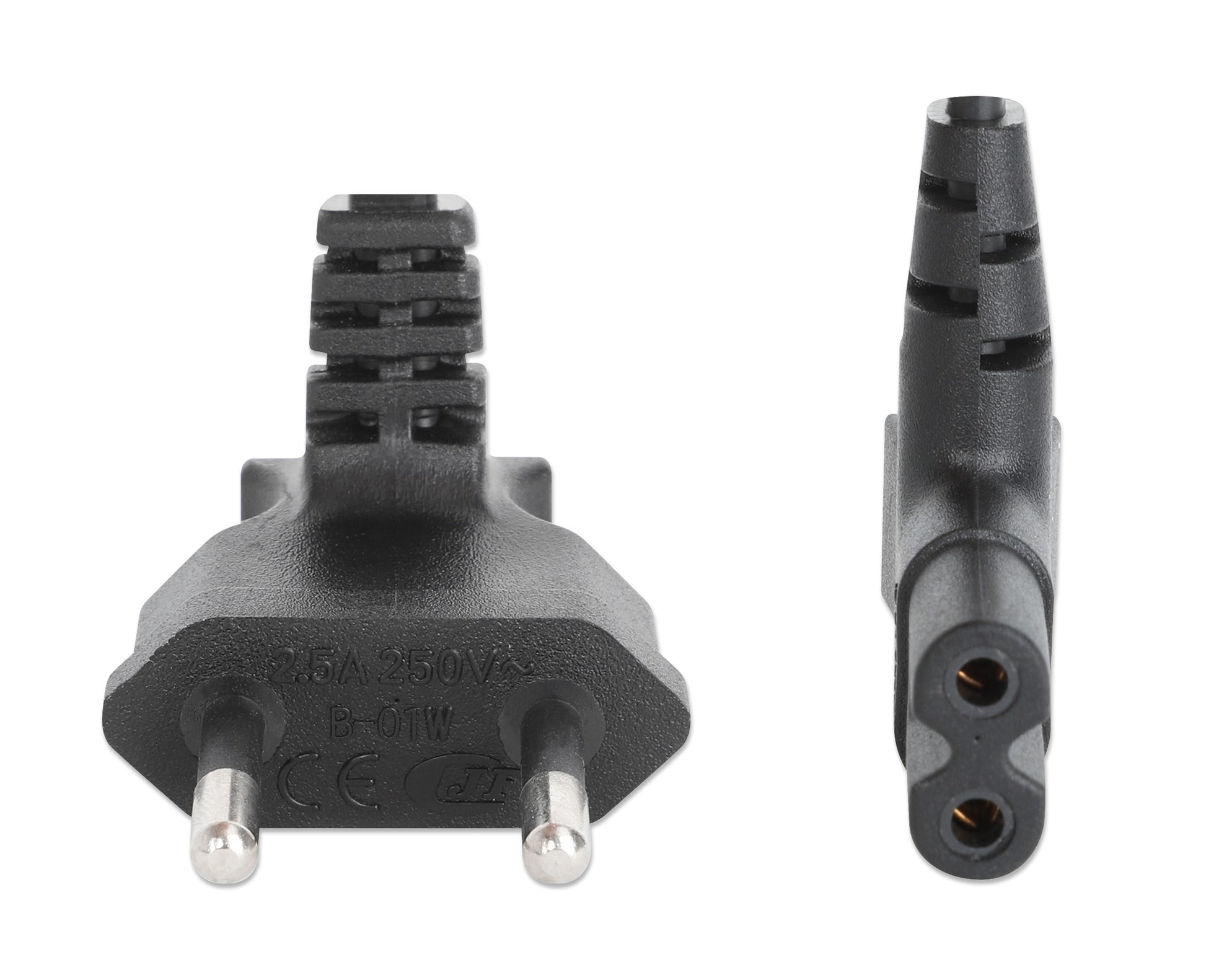 Angled EU Power Cable C7 to CEE 7/16, 3 m Image 6