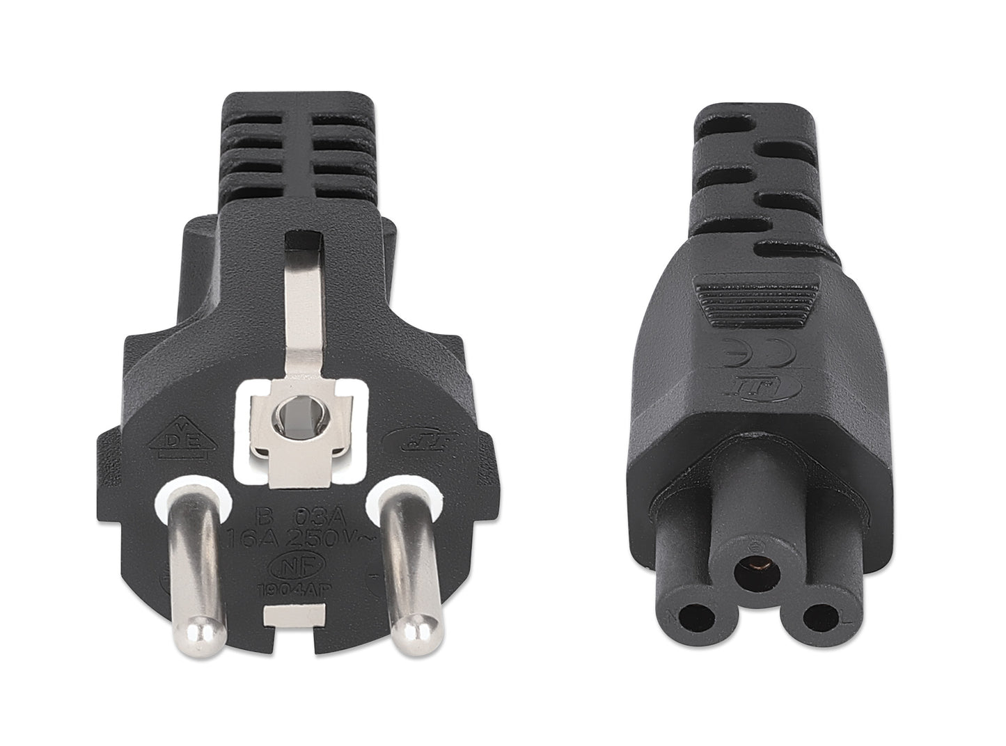 EU Power Cable C5 to CEE 7/7, 1.8 m Image 4