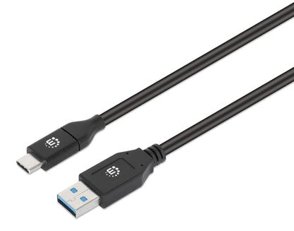 USB 3.2 Gen 2 Type-A to Type-C Cable, 1 m Image 1