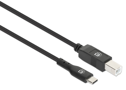 USB 2.0 Type-C to Type-B Cable, 2 m Image 3