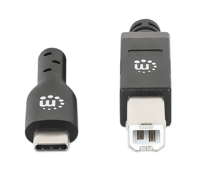 USB 2.0 Type-C to Type-B Cable, 2 m Image 4