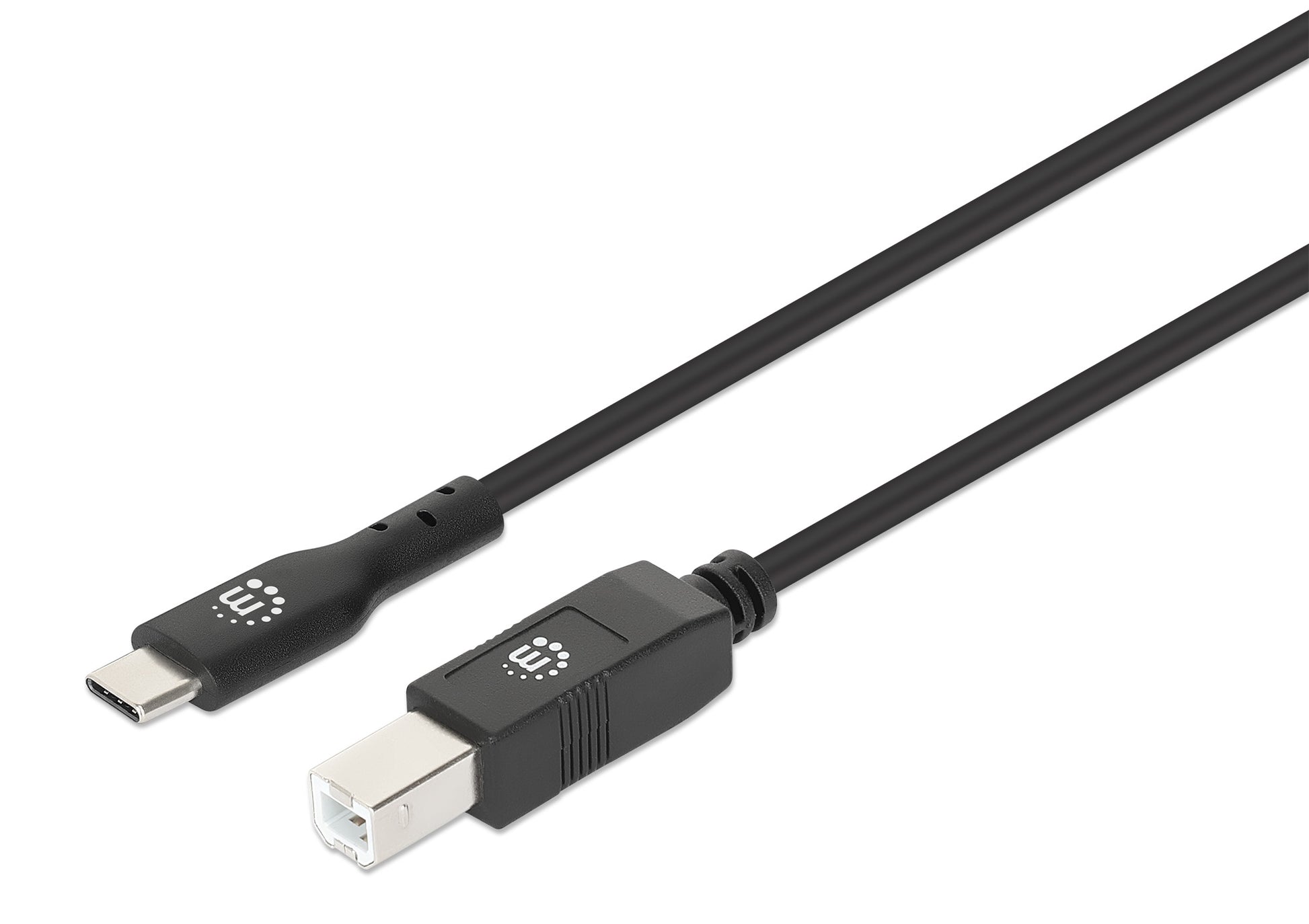 USB 2.0 Type-C to Type-B Cable, 2 m Image 1