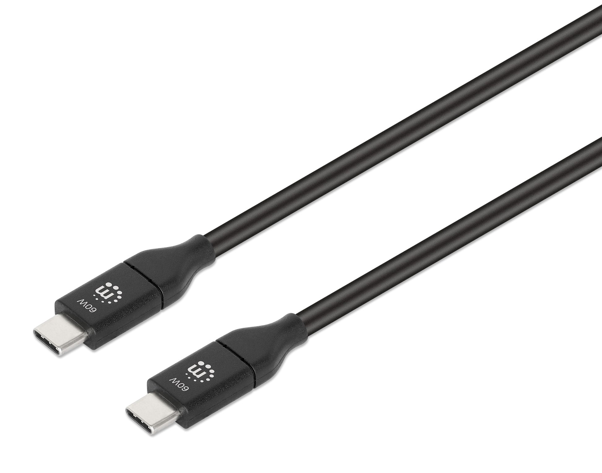 USB 3.2 Gen 2 Type-C Cable, 60 W, 1 m Image 1
