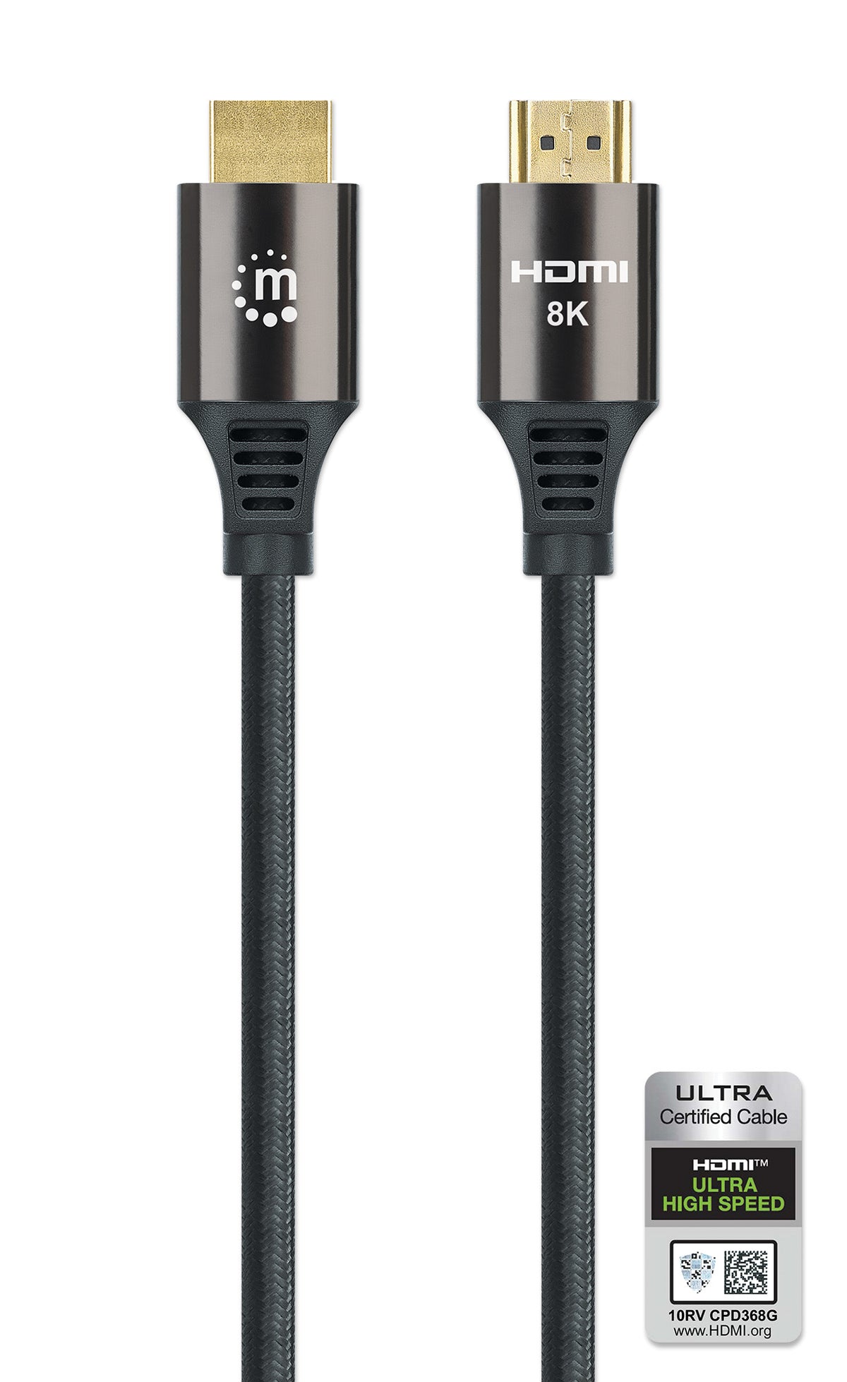 8K@60Hz Certified Ultra High Speed HDMI Cable with Ethernet, 3 m Image 5